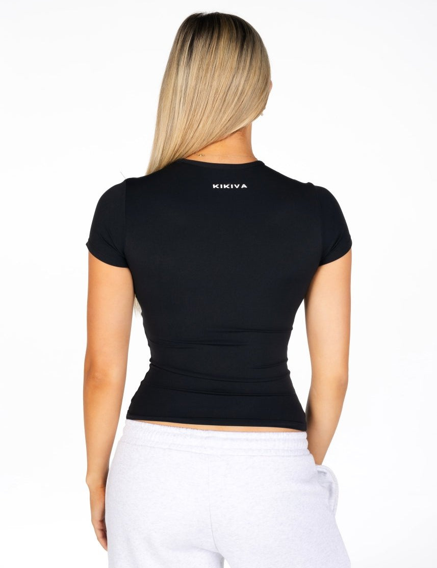 Kikiva Basic Tee - Black - Kikiva Collection