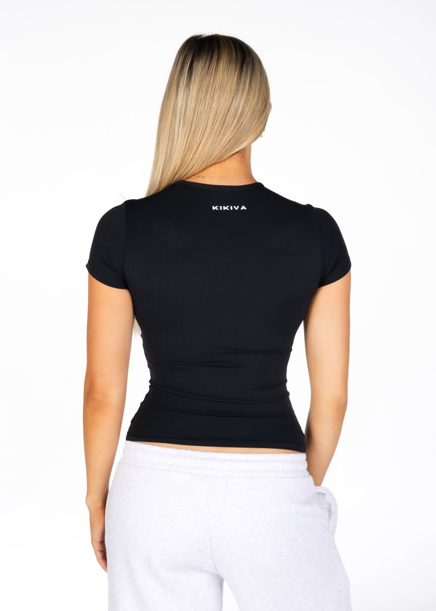 Kikiva Basic Tee - Black - Kikiva Collection
