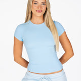 Kikiva Basic Tee - Light Blue - Kikiva Collection