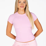 Kikiva Basic Tee - Light Pink - Kikiva Collection