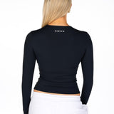 Kikiva Basic Tee Long Sleeve - Black - Kikiva Collection