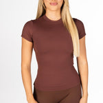 Kikiva Everyday Tee - Chocolate - Kikiva Collection