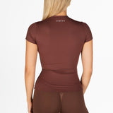 Kikiva Everyday Tee - Chocolate - Kikiva Collection