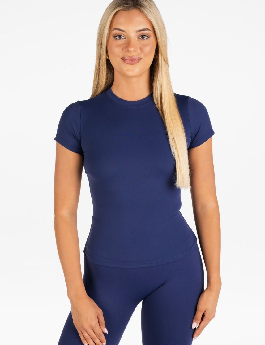 Kikiva Everyday Tee - Dark Blue - Kikiva Collection