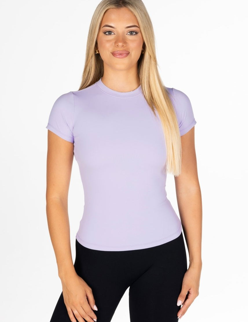 Kikiva Everyday Tee - Pastel Purple - Kikiva Collection