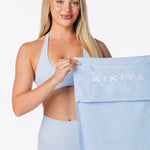 Kikiva Gym Towel - Baby Blue - Kikiva Collection