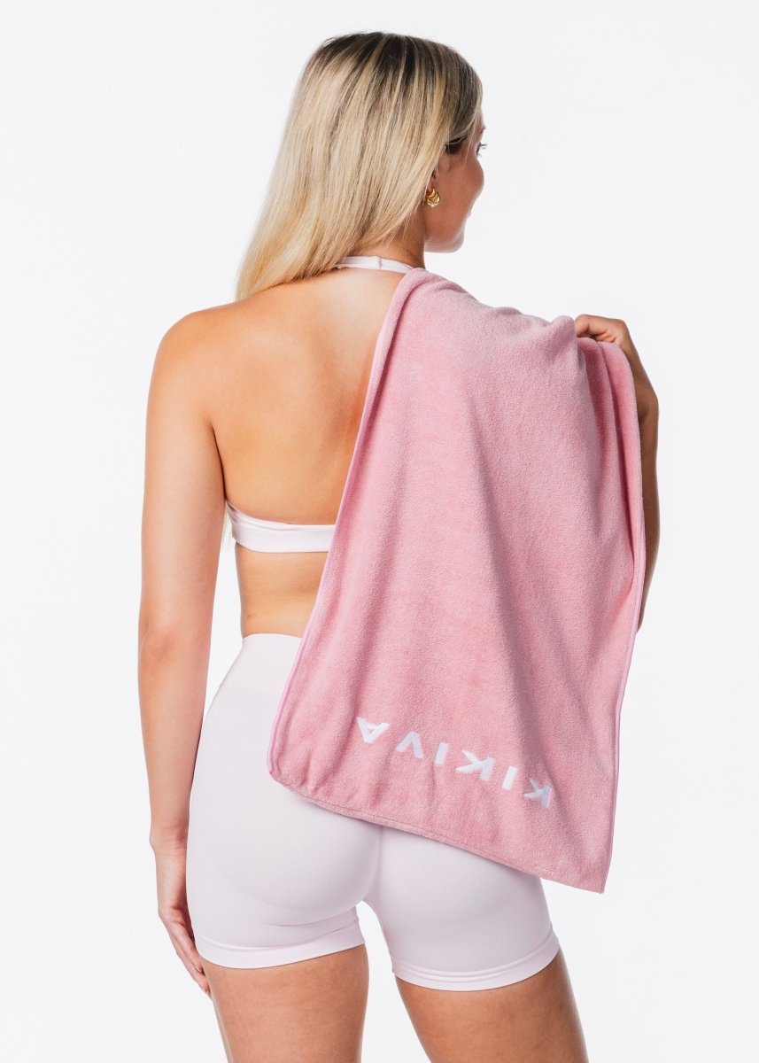 Kikiva Gym Towel - Baby Pink - Kikiva Collection