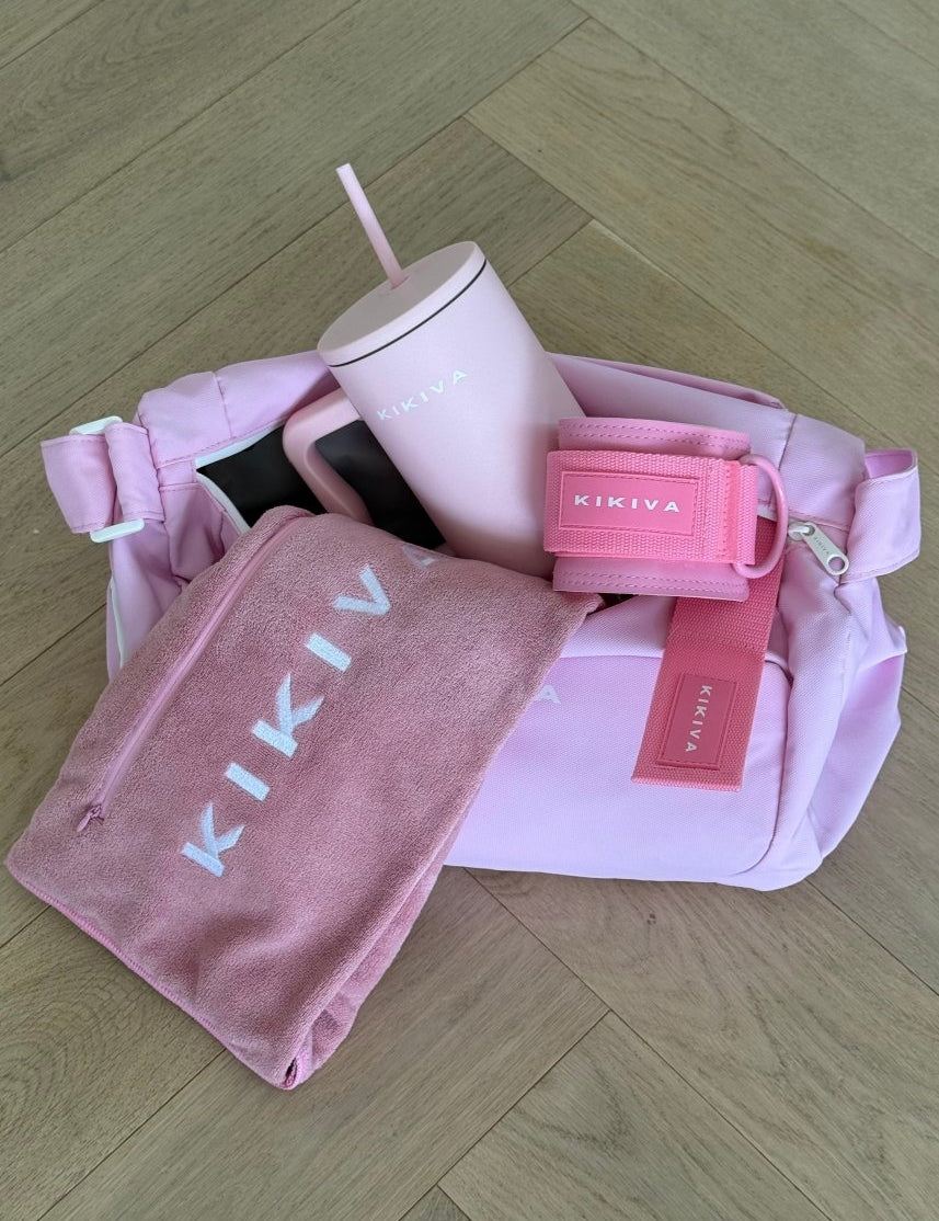 Kikiva Gym Towel - Baby Pink - Kikiva Collection