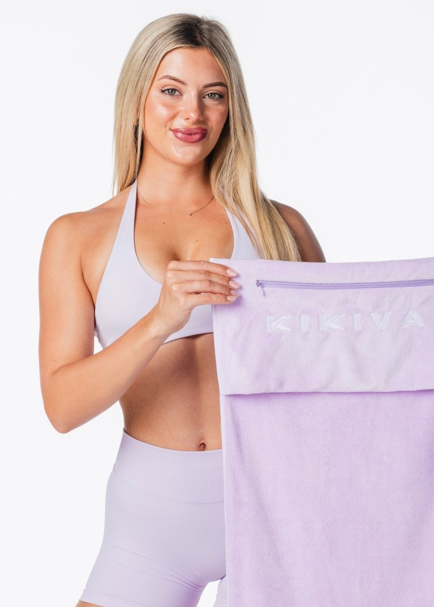 Kikiva Gym Towel - Baby Purple - Kikiva Collection