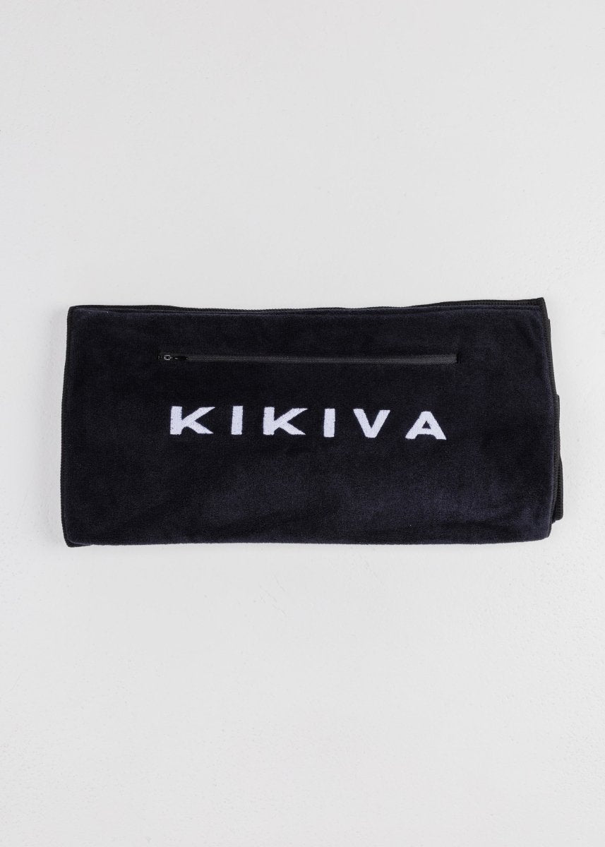 Kikiva Gym Towel - Black - Kikiva Collection