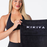 Kikiva Gym Towel - Black - Kikiva Collection