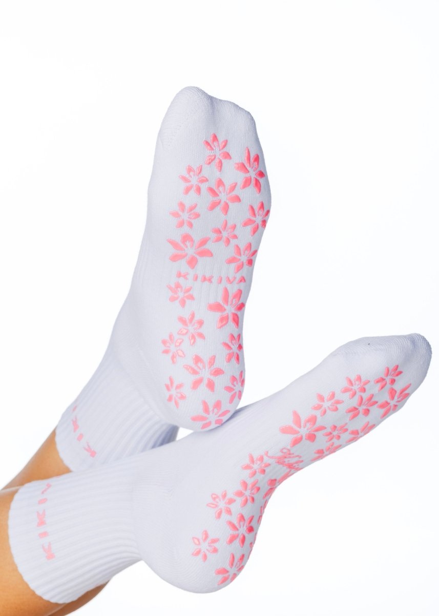 Kikiva 'Hawaii' Pilates Grip Socks