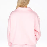 ‘Kikiva’ Lounge Quarter Zip - Baby Doll - Kikiva Collection