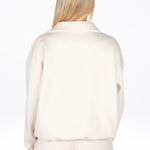 ‘Kikiva’ Lounge Quarter Zip - Cream - Kikiva Collection