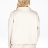 ‘Kikiva’ Lounge Quarter Zip - Cream - Kikiva Collection