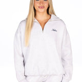 ‘Kikiva’ Lounge Quarter Zip - Marle Grey - Kikiva Collection