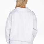 ‘Kikiva’ Lounge Quarter Zip - Marle Grey - Kikiva Collection