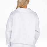 ‘Kikiva’ Lounge Quarter Zip - Marle Grey - Kikiva Collection