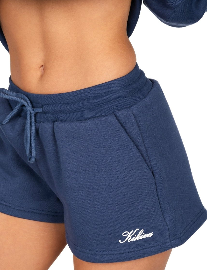 ‘Kikiva’ Lounge Short - Navy - Kikiva Collection