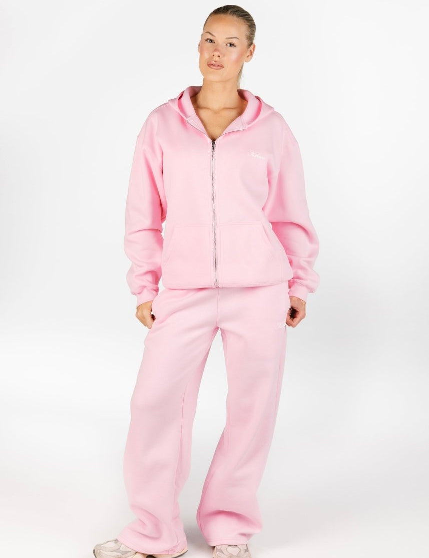 ‘Kikiva’ Lounge Zip Jacket - Baby Doll - Kikiva Collection