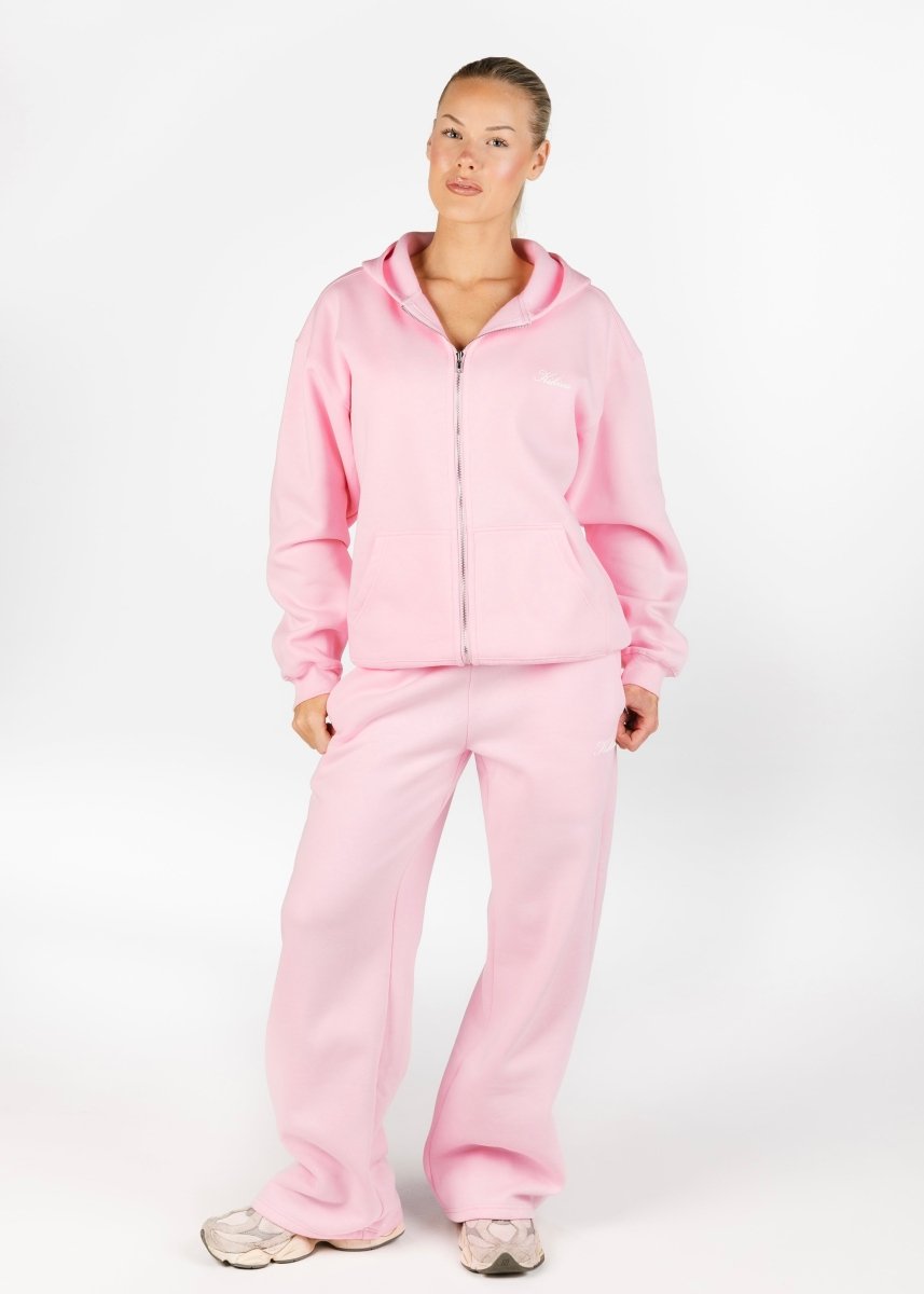 ‘Kikiva’ Lounge Zip Jacket - Baby Doll - Kikiva Collection
