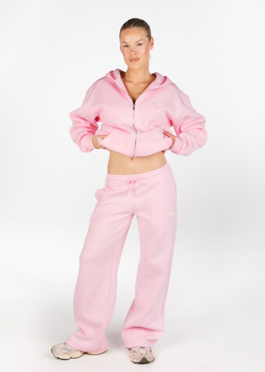 ‘Kikiva’ Lounge Zip Jacket - Baby Doll - Kikiva Collection