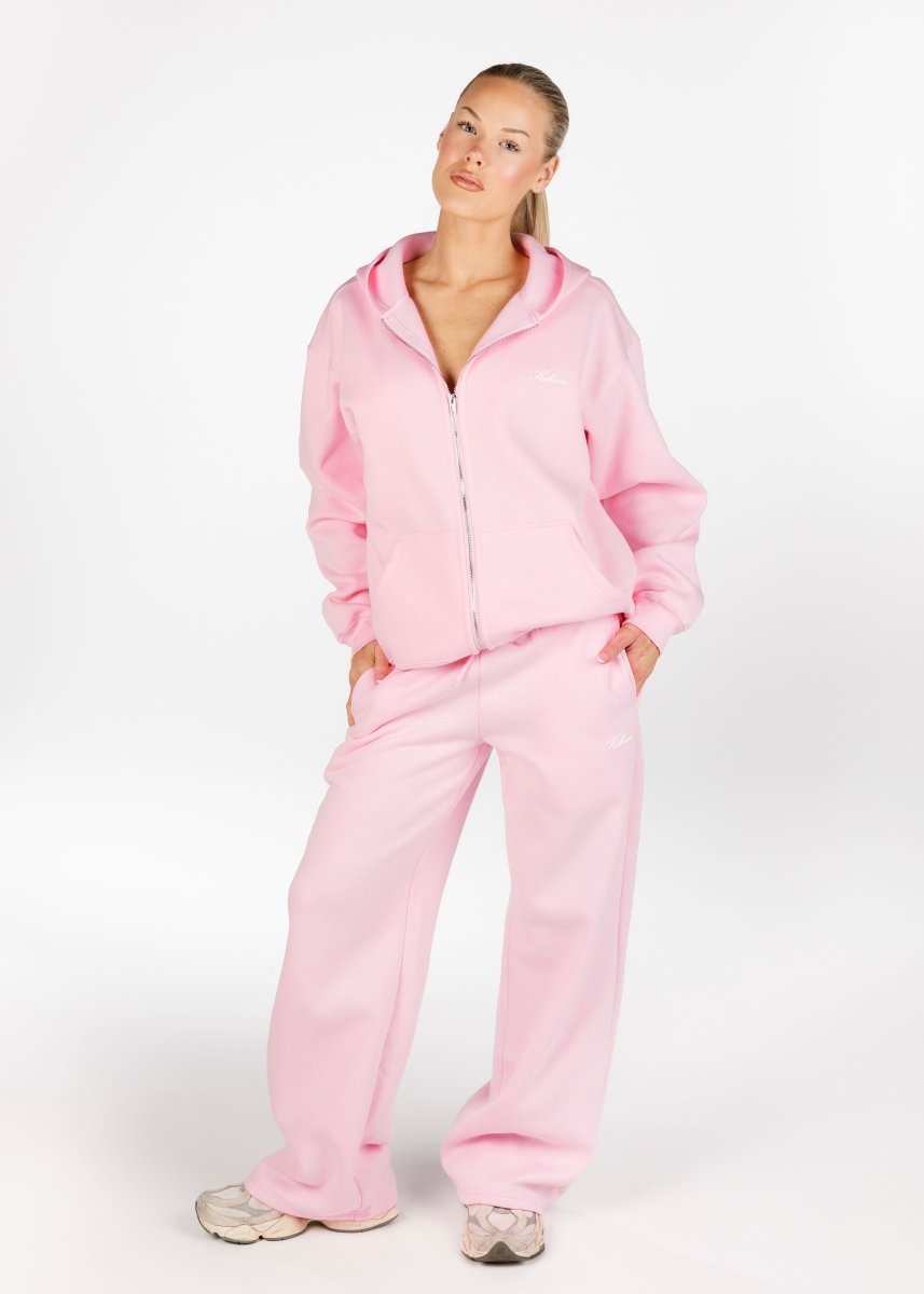 ‘Kikiva’ Lounge Zip Jacket - Baby Doll - Kikiva Collection