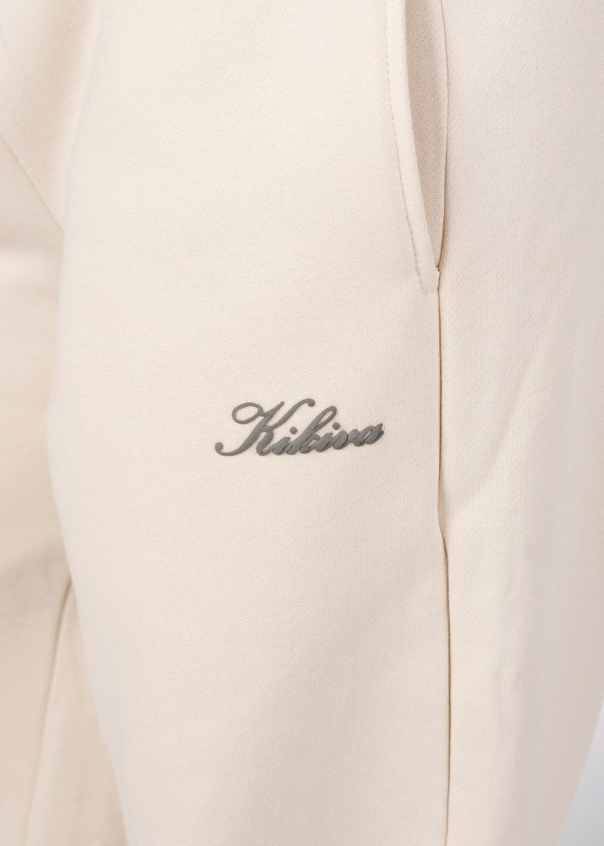 ‘Kikiva’ Lounge Zip Jacket - Cream - Kikiva Collection