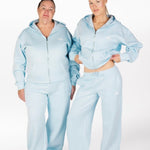 ‘Kikiva’ Lounge Zip Jacket - Ice Baby - Kikiva Collection