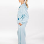 ‘Kikiva’ Lounge Zip Jacket - Ice Baby - Kikiva Collection