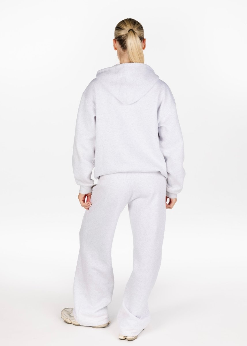 ‘Kikiva’ Lounge Zip Jacket - Marle Grey - Kikiva Collection