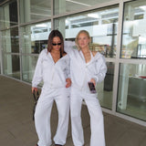 ‘Kikiva’ Lounge Zip Jacket - Marle Grey - Kikiva Collection