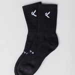 Kikiva Men Crew Socks - Black