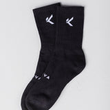 Kikiva Men Crew Socks - Black