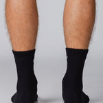 Kikiva Men Crew Socks - Black