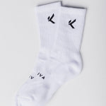 Kikiva Men Crew Socks - White