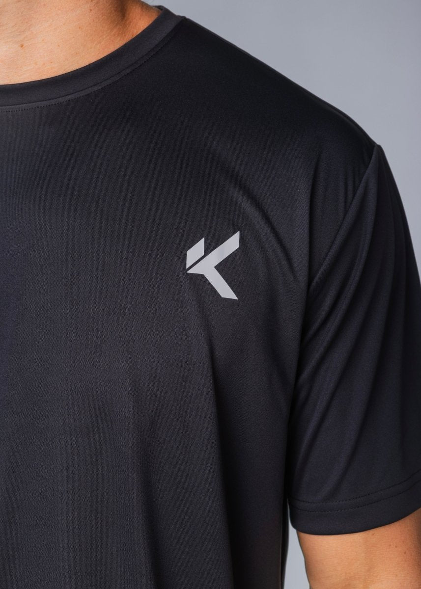 Kikiva Mens 'Basic Fit' Tee - Black - Kikiva Collection