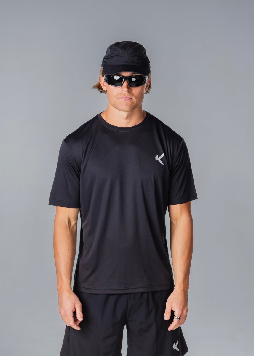 Kikiva Mens 'Basic Fit' Tee - Black - Kikiva Collection