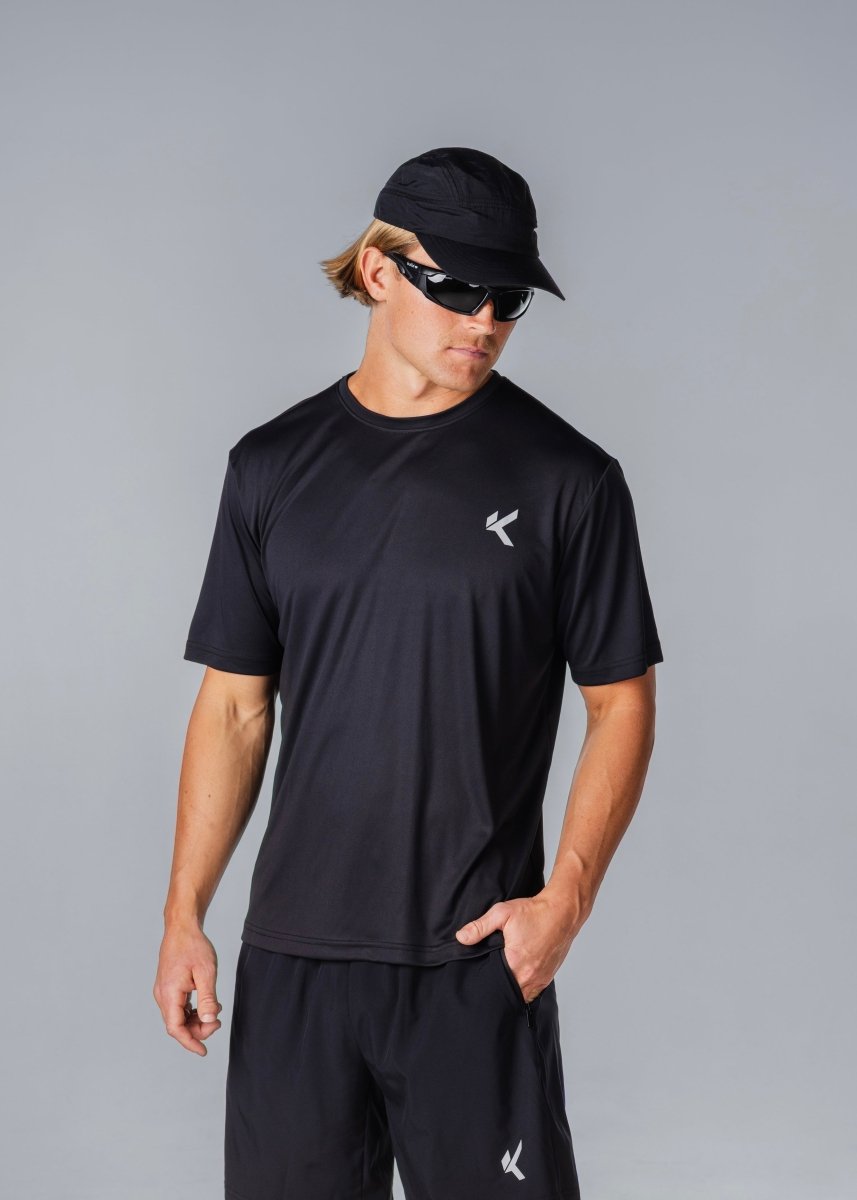 Kikiva Mens 'Basic Fit' Tee - Black - Kikiva Collection