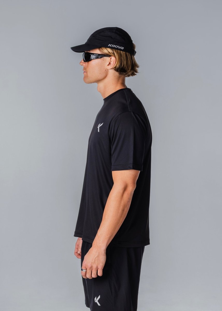 Kikiva Mens 'Basic Fit' Tee - Black - Kikiva Collection