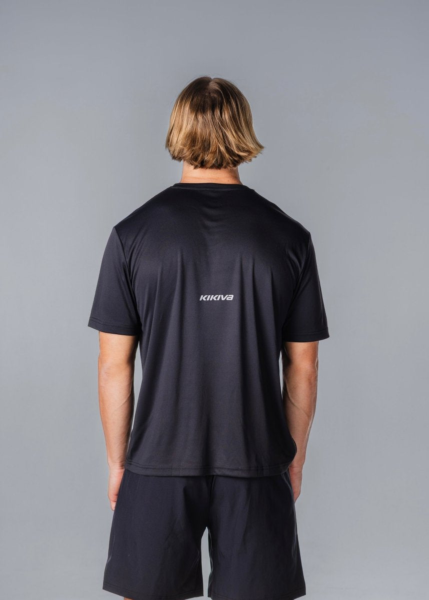 Kikiva Mens 'Basic Fit' Tee - Black - Kikiva Collection