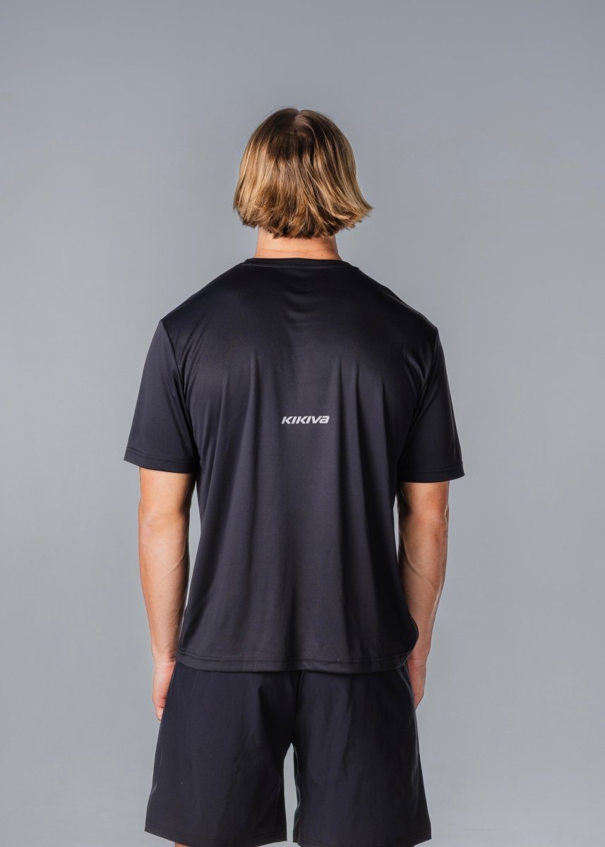 Kikiva Mens 'Basic Fit' Tee - Black - Kikiva Collection