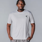 Kikiva Mens 'Basic Fit' Tee - Light Grey - Kikiva Collection