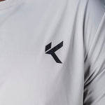 Kikiva Mens 'Basic Fit' Tee - Light Grey - Kikiva Collection