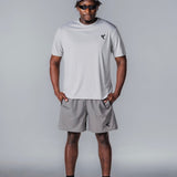 Kikiva Mens 'Basic Fit' Tee - Light Grey - Kikiva Collection