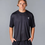 Kikiva Mens 'Box Fit' Tee - Black - Kikiva Collection