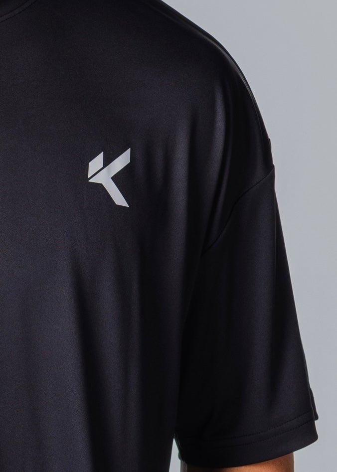 Kikiva Mens 'Box Fit' Tee - Black - Kikiva Collection
