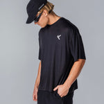 Kikiva Mens 'Box Fit' Tee - Black - Kikiva Collection