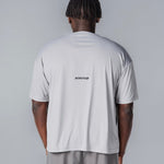 Kikiva Mens 'Box Fit' Tee - Light Grey - Kikiva Collection