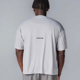 Kikiva Mens 'Box Fit' Tee - Light Grey - Kikiva Collection